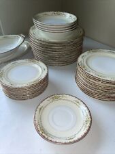Vintage Meito hand painted china set - 44 pieces picture