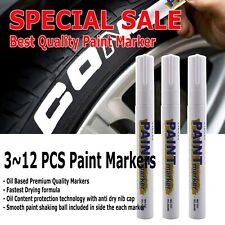 3-12 Paint Pen Marker Waterproof Permanent Car Tire Lettering Rubber picture