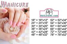 Manicure 25 Photo-Realistic Paper Poster Salon Nail Matte Non-Laminated Vertical picture