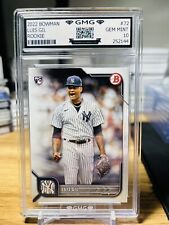 2022 Bowman Luis Gil Rookie #72 GMG Graded 10 Gem Mint 💎 Yankees RC  picture