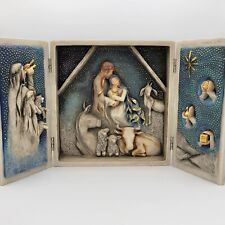Willow Tree Starry Night Nativity Sculpted Hand Painted Triptych By Susan Lordi picture