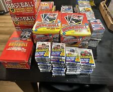 Massive 1988 Baseball Sealed Wax Lot Topps Donruss Score Fleer Over 9 Boxes picture