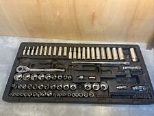 Halfords advanced 200 Piece socket set in case Incomplete  picture
