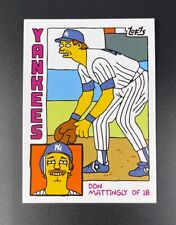 Don Mattingly 1984 Rookie Art Card baseball card artwork MINT Thick Card Stock 8 picture