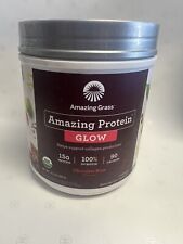 Amazing Protein Glow, Amazing Grass, 15 Servings Chocolate Rose Exp 03/25 picture