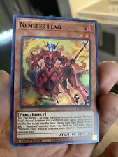 1x (M/NM) Nemeses Flag - ETCO-EN010 - Super Rare - 1st Edition  YuGiOh picture