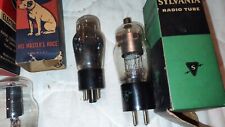 Vintage RCA,RCA VICTOR , SYLVANIA, NATIONAL UNION.Globe Type Vacuum TUBE. ALL TO picture