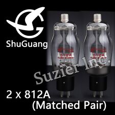 2pcs ShuGuang  812A Vacuum Valve Tube Amplifier Matched Pair New Upgrade Version picture
