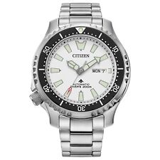Citizen Automatic Men's  Automatic Silver Day Date Watch 44MM NY0150-51A picture