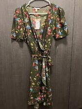 NWT Como Vintage Women’s V Neck Floral Midi Dress size S picture