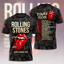 GOOD PRICE-The Rolling Stones Hackney Diamonds Tour 2024 3D T-Shirt picture