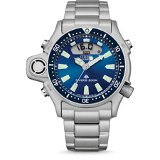 Citizen Promaster Aqualand JP2000-67L Quartz Blue Dial Drive Watch picture