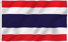 3x5 KINGDOM OF THAILAND Thai Country PRINTED NYLON Flag  Banner Brass Grommets picture