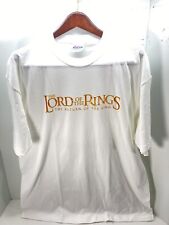 Vtg The Lord Of The Rings The Return Of King 2003 White T Shirt Sz XL Dallas NOS picture