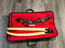 Vintage AMF Wing Presentation 2 take down recurve bow 1970s Competition & CASE picture