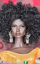 OOAK Repainted Integrity Toys FR Perfectly Palm Springs(Afro) Poppy Parker Nude  picture