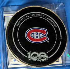 Jeff Petry goal puck vs NY Rangers w/COA 2017 playoffs Montreal Canadiens picture