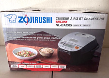 Zojirushi - Micom 0.5-Quart (3-Cup) Rice Cooker & Warmer - Silver/black picture
