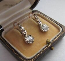 2.30Ct Lab-Created Diamond Vintage Antique Art Deco Earrings 925 Sterling Silver picture