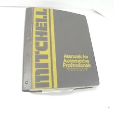 VTG 1968-1977 MITCHELL DOMESTIC TUNE UP REPAIR SERVICE MANUAL BINDER BOOK VOL 1 picture