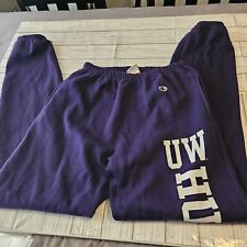 VTG University of Washington Huskies Champion Sweatpants Football Medium Purple  picture