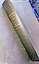 1926 1928 Standard Indexed Bible Hertel Black Leather Red Letter clean text gild picture