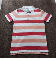 The Foundry Supply Co Polo Rugby Shirt Large Tall Multicolor Striped Preppy picture