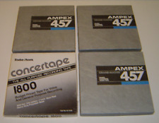 Ampex Grand Master 457 Studio Mastering Audio Tape Reel Recorder Lot picture