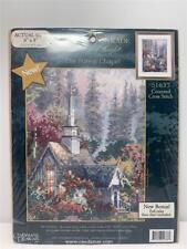 CANDAMAR DESIGNS Counted Cross Stitch Kit THOMAS KINKADE THE FOREST CHAPEL 6