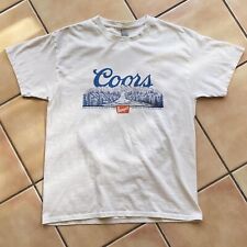 Coors Banquet Blue Mountains T-Shirt, Classic ad promo tee from the 90s edgy tee picture