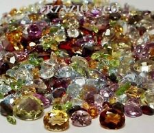 100+ CT MIX LOT LOOSE FACETED NATURAL GEMSTONES MIXED GEMS WHOLESALE LOOSE GEM picture