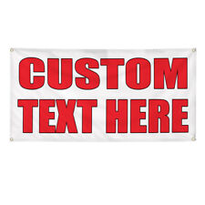 Vinyl Banner Multiple Sizes Custom Text Here Auto Body Shop Car Repair B Outdoor picture