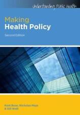 Making Health Policy (Understanding Public Health) - Paperback - GOOD picture