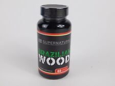 Super Natural Brazilian Wood Mens Health Supplement 60 Capsules Exp 7/2025 - NEW picture