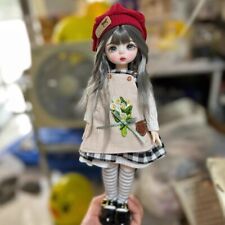 1/6 Fashion Girl BJD Doll Ball Jointed Kids Gift Eyes Dress Makeup Toys Full Set picture
