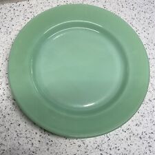 FIRE KING JADEITE THIN DINNER PLATE WITH LOGO 9 Inches picture