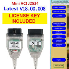 2024 MINI VCI TIS Techstream V18.00.008 TIS J2534 For Toyota Inspection Cable US picture