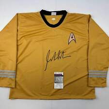 Autographed/Signed William Shatner Star Trek Captain Kirk Shirt/Uniform JSA COA picture
