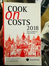Cook On Costs 2018 By Simon Middleton picture
