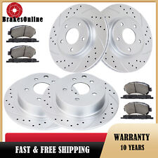 Fit for Nissan Altima 2007-2013 296mm Front 292mm Rear Brake Rotors Pads Brakes picture
