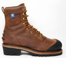 GOODVILLE CATSKILL-SERIES CT 600G INSULATED WATERPROOF LOGGER WORK BOOTS LS102WI picture