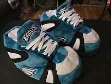 Forever Collectibles NFL Philadelphia Eagles Plush Sneaker Slippers Men Size S picture