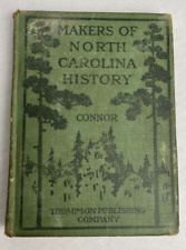Makers of North Carolina History (Robert Digges Wimberly Connor) Hardcover Book picture