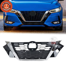 Front Bumper Upper Grille Grill Assembly Fit 2020 2022 Nissan Sentra picture