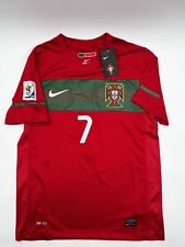 2010 World Cup Portugal Home Short Sleeve Cristiano Ronaldo Size M Jersey picture