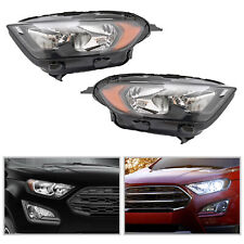 For 2018 2019-2022 Ford EcoSport SET Headlights Headlamps Halogen W/LED DRL picture