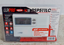LuxPro Contractor Grade Programmed Electric Thermostat PSP511LC New Sealed picture