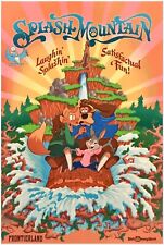 Disney Attraction Poster - Splash Mountain - Disney World Vintage picture