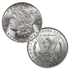 1882 P Morgan Silver Dollar $1 Brilliant Uncirculated BU 90% Silver picture