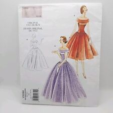 Vogue 1094 Misses' 1955 Retro Ball Gown Dress Sewing Pattern Size 14-20 Uncut picture